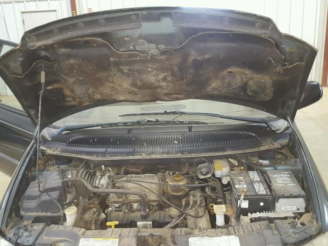 2B4GT44L92R753212 - 2002 DODGE GRAND CARA BLACK photo 7