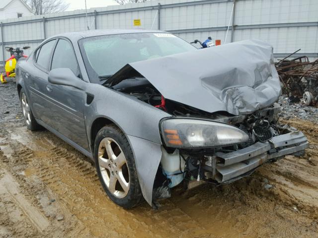 2G2WC55CX81181923 - 2008 PONTIAC GRAND PRIX GRAY photo 1