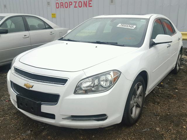 1G1ZC5EU8CF397037 - 2012 CHEVROLET MALIBU 1LT 白色 照片 2