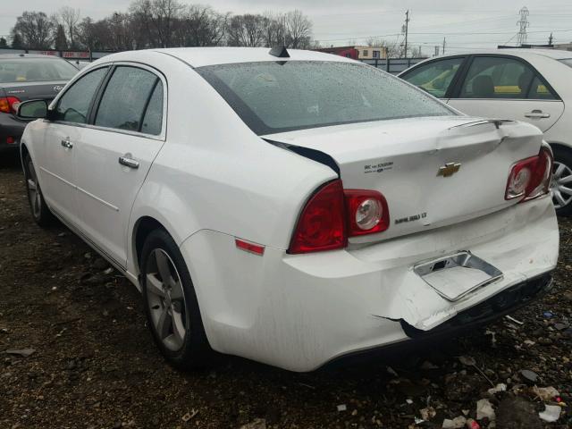 1G1ZC5EU8CF397037 - 2012 CHEVROLET MALIBU 1LT 白色 照片 3