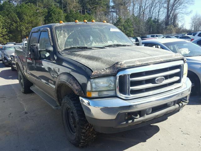 1FTNW21P74ED34918 - 2004 FORD F250 SUPER BLACK photo 1