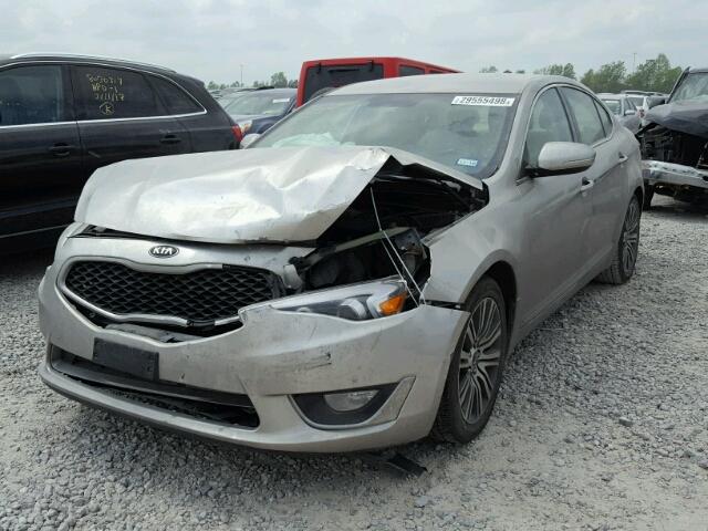 KNALN4D79E5121002 - 2014 KIA CADENZA PR SILVER photo 2