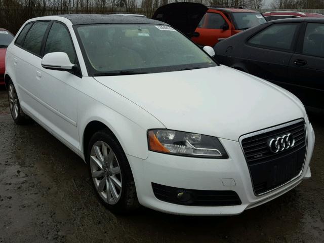 WAUKF78P19A009232 - 2009 AUDI A3 2.0T QU WHITE photo 1