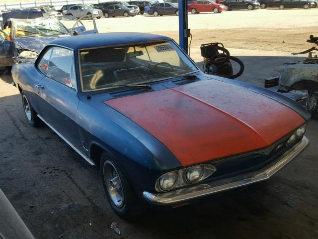 105376W187665 - 1966 CHEVROLET CORVAIR BLUE photo 1