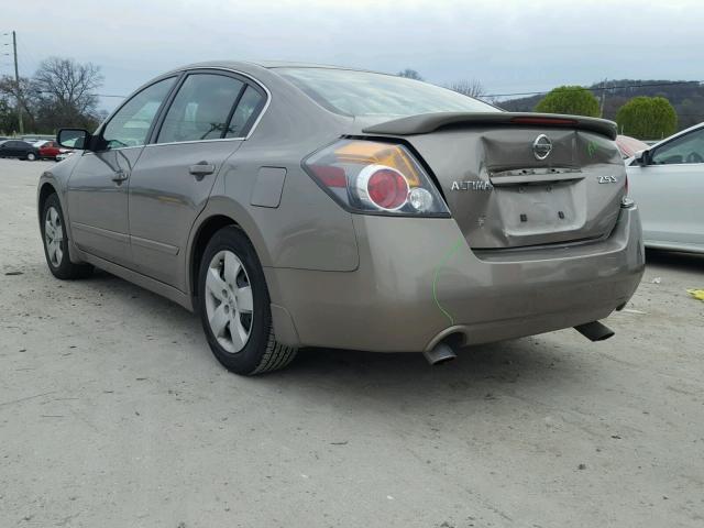 1N4AL21EX7C166834 - 2007 NISSAN ALTIMA 2.5 TAN photo 3