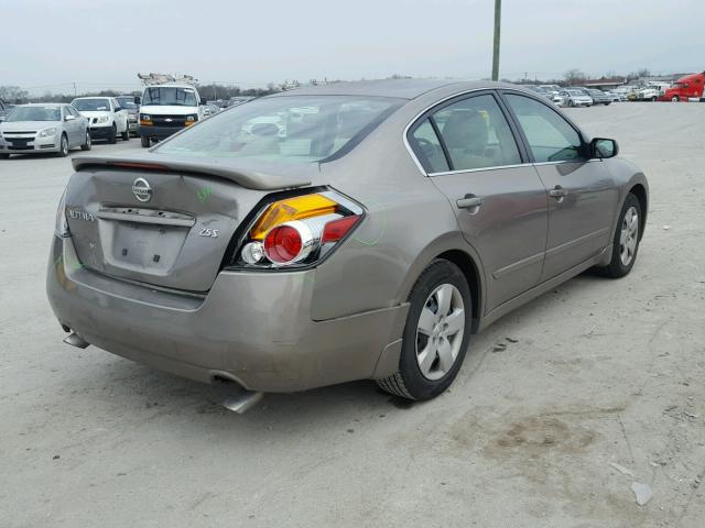 1N4AL21EX7C166834 - 2007 NISSAN ALTIMA 2.5 TAN photo 4