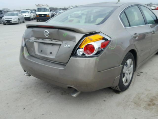 1N4AL21EX7C166834 - 2007 NISSAN ALTIMA 2.5 TAN photo 9