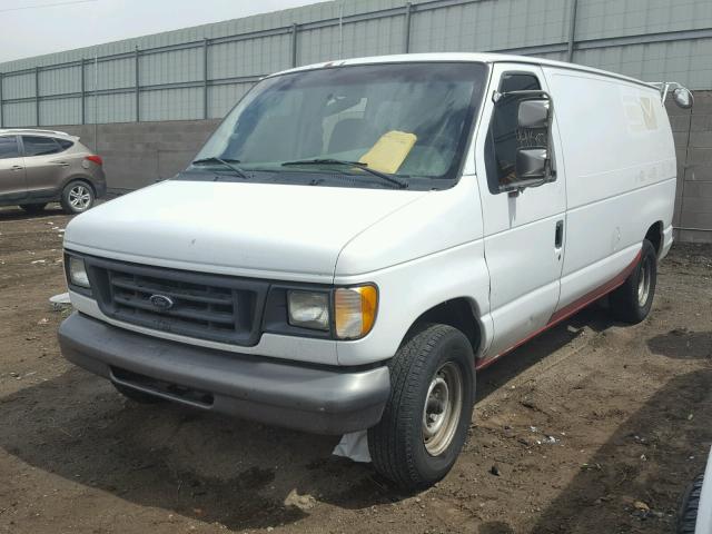 1FTRE14213HC07545 - 2003 FORD ECONOLINE WHITE photo 2