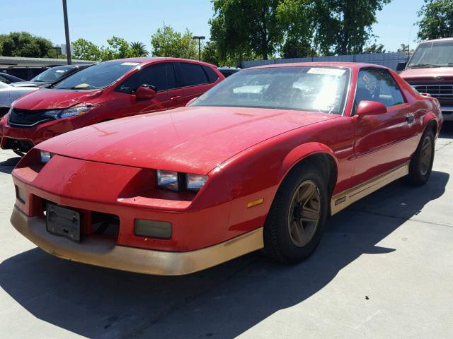 1G1FP21S6JL174424 - 1988 CHEVROLET CAMARO RED photo 2