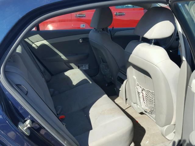 1G1ZB5E16BF201779 - 2011 CHEVROLET MALIBU LS 蓝色 照片 6