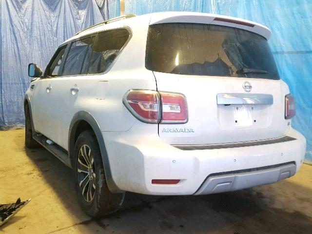 JN8AY2NC7J9552544 - 2018 NISSAN ARMADA SV WHITE photo 3