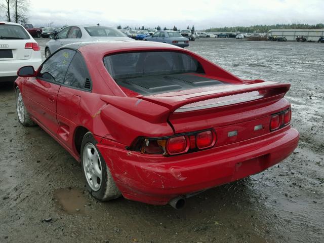 JT2SW22N3M0038977 - 1991 TOYOTA MR2 SPORT RED photo 3