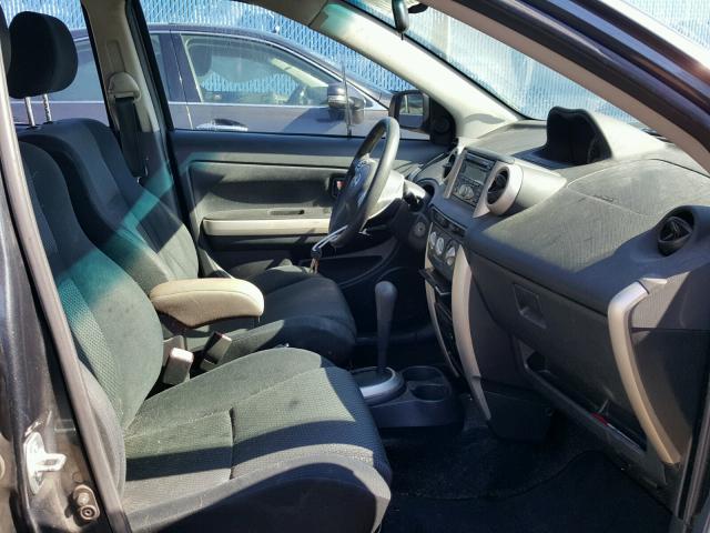 JTKKT624765012282 - 2006 TOYOTA SCION XA CHARCOAL photo 5