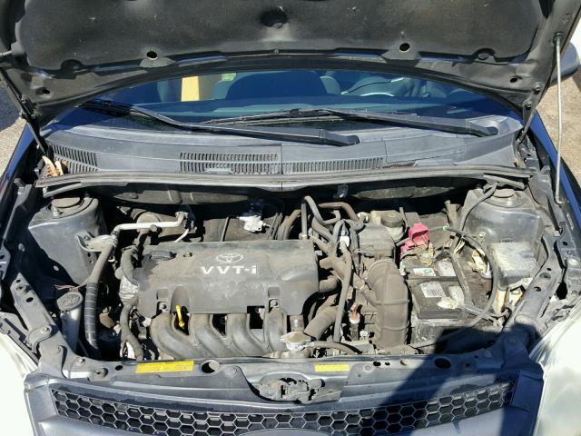 JTKKT624765012282 - 2006 TOYOTA SCION XA CHARCOAL photo 7