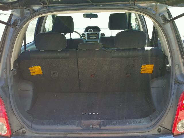 JTKKT624765012282 - 2006 TOYOTA SCION XA CHARCOAL photo 9