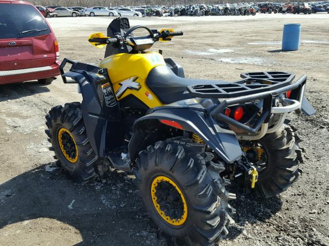 3JBMXAP27FJ000002 - 2015 CAN-AM RENEGADE 1 YELLOW photo 3