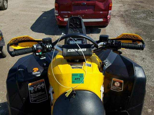 3JBMXAP27FJ000002 - 2015 CAN-AM RENEGADE 1 YELLOW photo 5