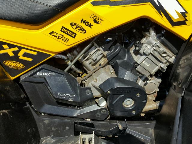 3JBMXAP27FJ000002 - 2015 CAN-AM RENEGADE 1 YELLOW photo 7