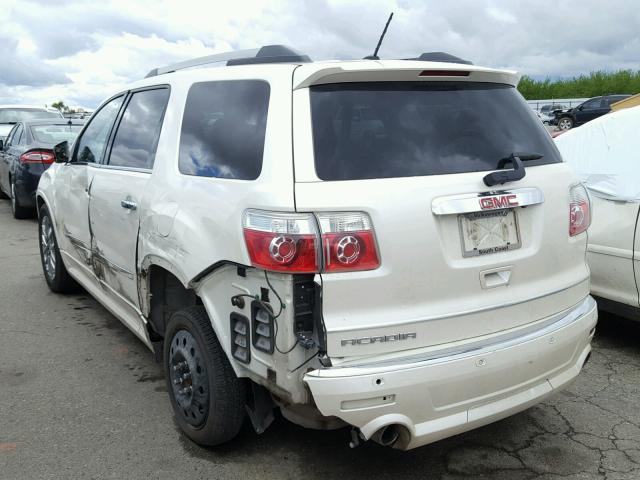 1GKKRTED7BJ339156 - 2011 GMC ACADIA DEN CREAM photo 3