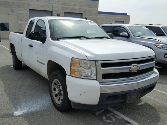 2GCEC19C581206799 - 2008 CHEVROLET SILVERADO WHITE photo 1