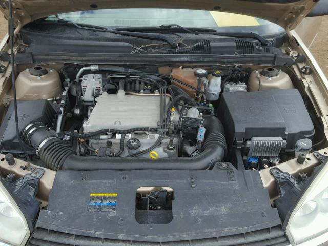 1G1ZT54834F157612 - 2004 CHEVROLET MALIBU LS ოქროსფერი ფოტო 7