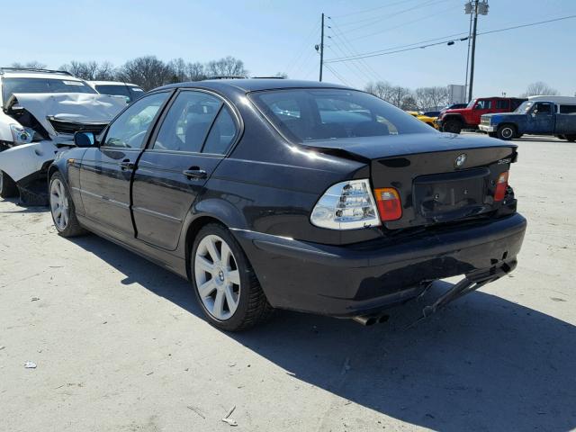 WBAEV33403KL85962 - 2003 BMW 325 I BLACK photo 3