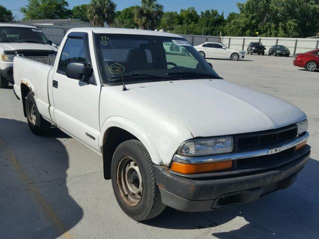 1GCCS145018212368 - 2001 CHEVROLET S TRUCK S1 WHITE photo 1