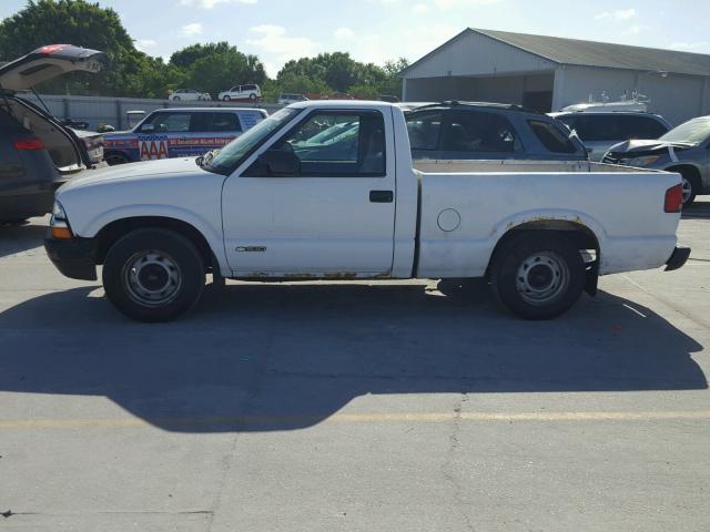 1GCCS145018212368 - 2001 CHEVROLET S TRUCK S1 WHITE photo 9