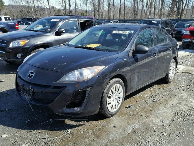 JM1BL1SF8A1315311 - 2010 MAZDA 3 I BLACK photo 2