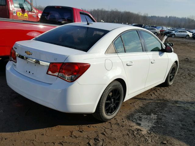 1G1PF5S96B7281827 - 2011 CHEVROLET CRUZE LT WHITE photo 4