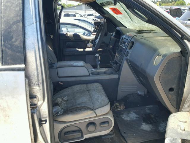 5LTPW18566FJ06619 - 2006 LINCOLN MARK LT SILVER photo 5