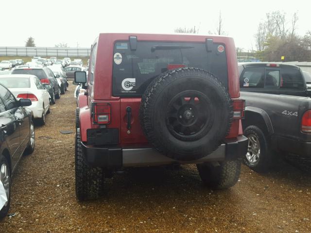 1C4AJWAG2DL587693 - 2013 JEEP WRANGLER S RED photo 10