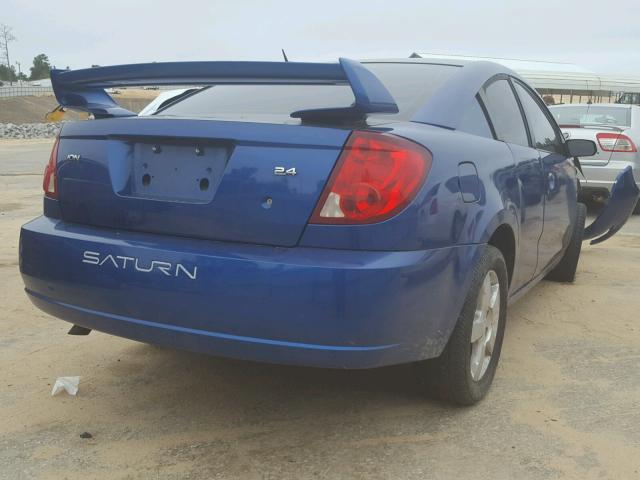 1G8AV18B56Z142473 - 2006 SATURN ION LEVEL BLUE photo 4