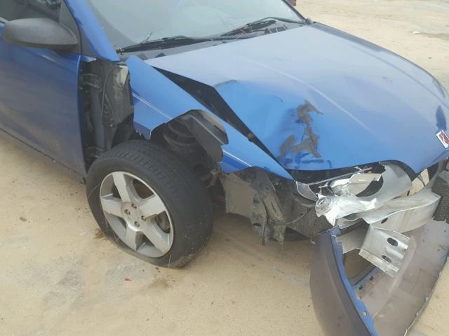 1G8AV18B56Z142473 - 2006 SATURN ION LEVEL BLUE photo 9