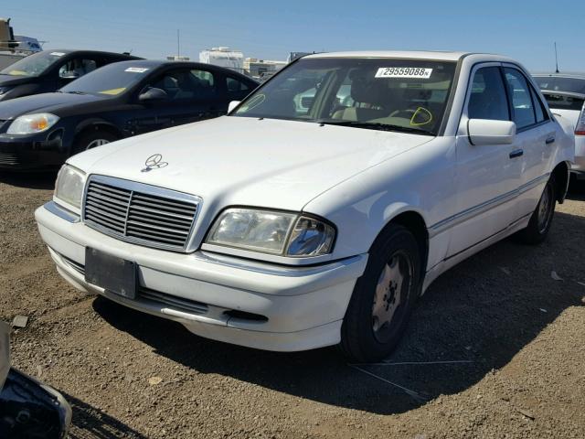 WDBHA24G7YA816887 - 2000 MERCEDES-BENZ C 230 WHITE photo 2