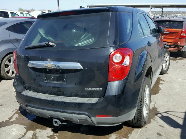 2GNALBEC9B1313749 - 2011 CHEVROLET EQUINOX LS BLACK photo 4