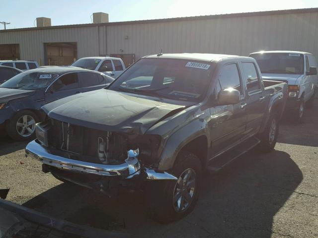 1GCJSDDE6A8145316 - 2010 CHEVROLET COLORADO L CHARCOAL photo 2