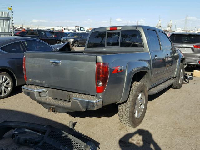 1GCJSDDE6A8145316 - 2010 CHEVROLET COLORADO L CHARCOAL photo 4