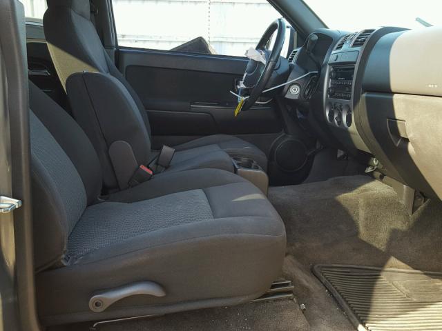 1GCJSDDE6A8145316 - 2010 CHEVROLET COLORADO L CHARCOAL photo 5