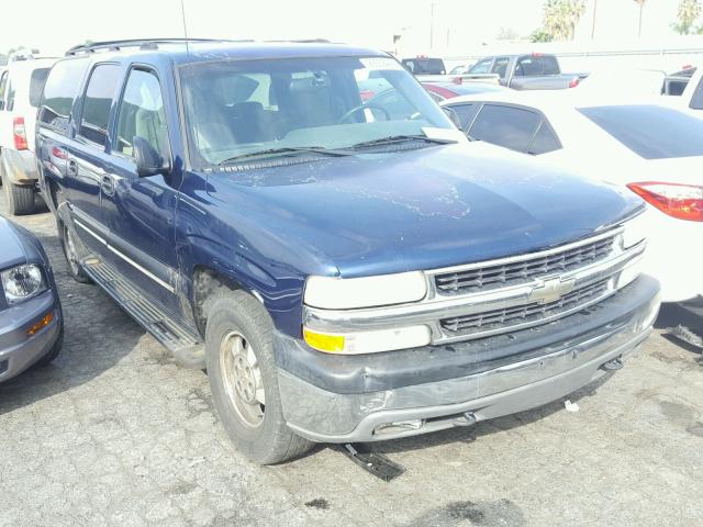 3GNEC16T51G249077 - 2001 CHEVROLET SUBURBAN C BLUE photo 1