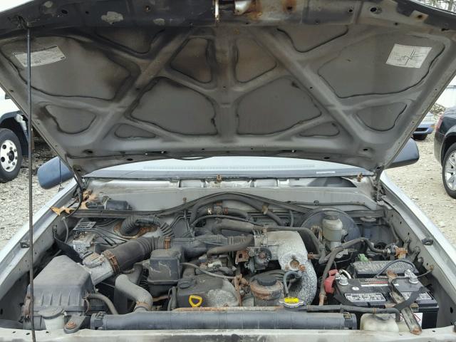 5TENL42N43Z196199 - 2003 TOYOTA TACOMA SILVER photo 7