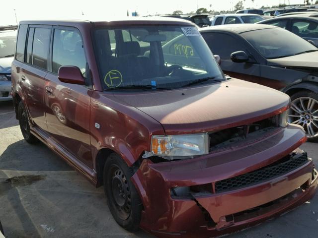 JTLKT324964084018 - 2006 TOYOTA SCION XB ბურგუნდია ფოტო 1