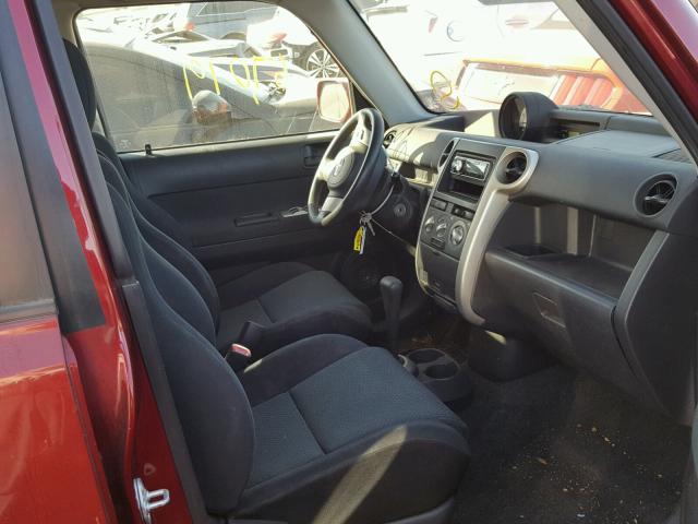 JTLKT324964084018 - 2006 TOYOTA SCION XB ბურგუნდია ფოტო 5