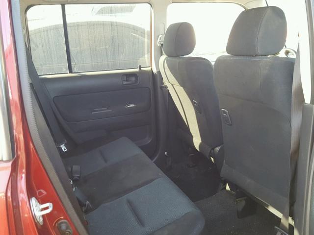 JTLKT324964084018 - 2006 TOYOTA SCION XB ბურგუნდია ფოტო 6