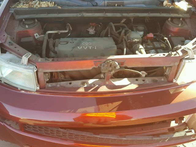 JTLKT324964084018 - 2006 TOYOTA SCION XB ბურგუნდია ფოტო 7
