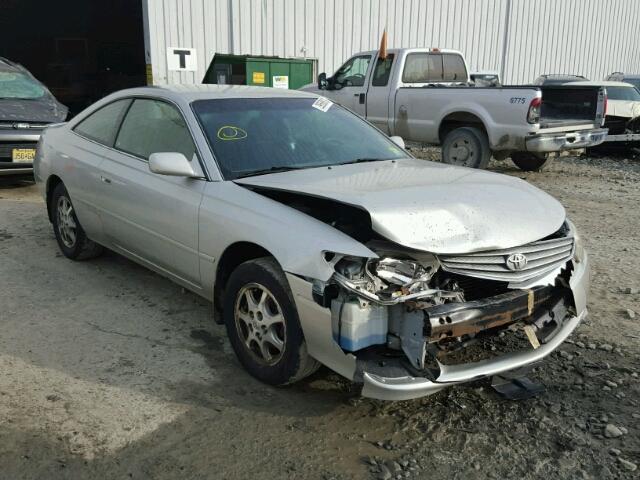 2T1CE22P82C016797 - 2002 TOYOTA CAMRY SOLA SILVER photo 1