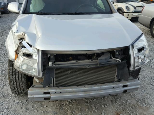 2CNDL037596254093 - 2009 CHEVROLET EQUINOX SP SILVER photo 9