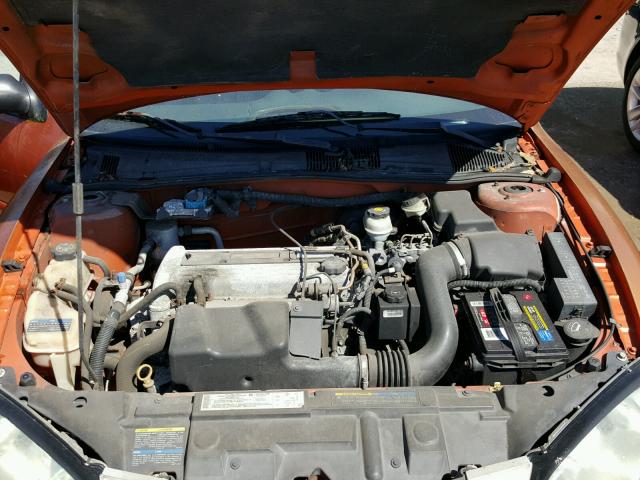 1G2JB12F447186651 - 2004 PONTIAC SUNFIRE ORANGE photo 7