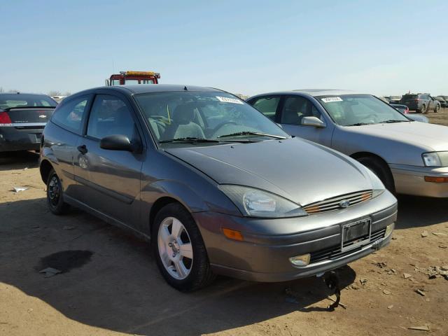 3FAFP31303R116549 - 2003 FORD FOCUS ZX3 GRAY photo 1