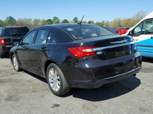 1C3CCBBB8EN107889 - 2014 CHRYSLER 200 TOURIN BLACK photo 3